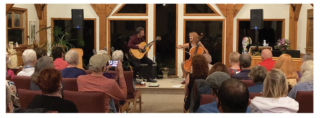 Acoustic Eidolon in Concert at Wayfarers Chapel - Dillard, GA