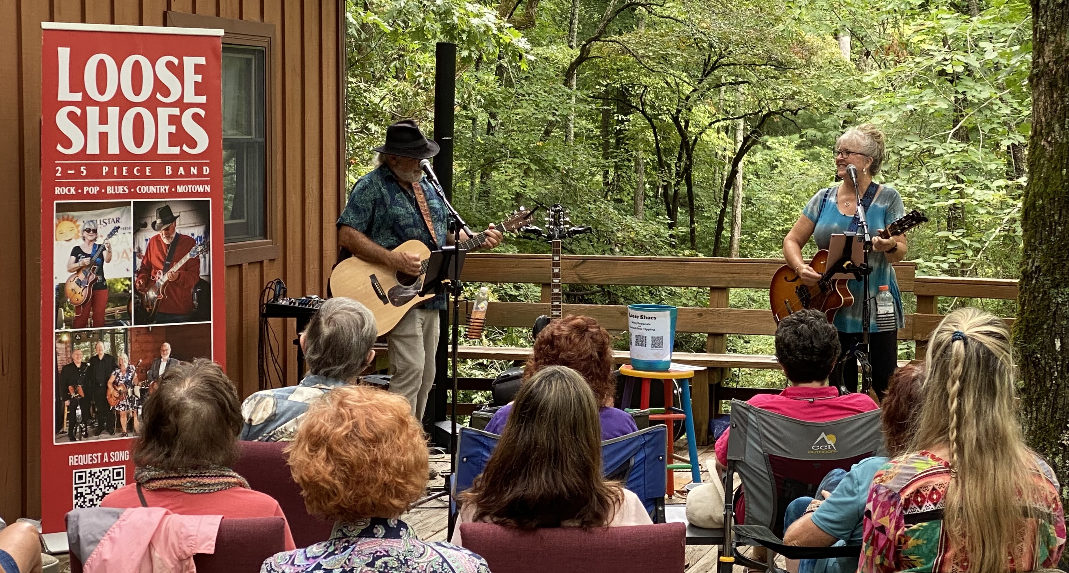 Loose Shoes Duo in Concert at Wayfarers Chapel - Dillard, GA